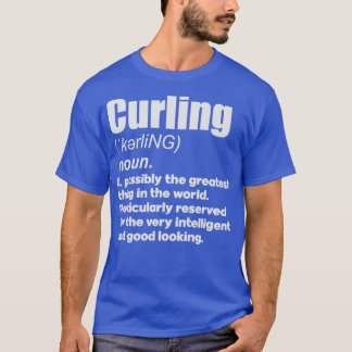 T-shirt Curling coach fille joueur cadeau 2
