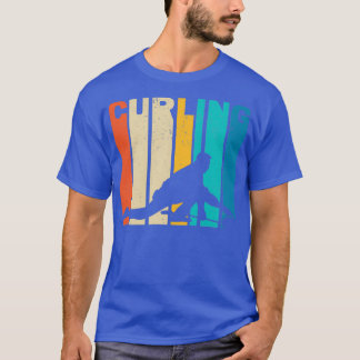 T-shirt Curling Curling Lecteur Curling Jeu