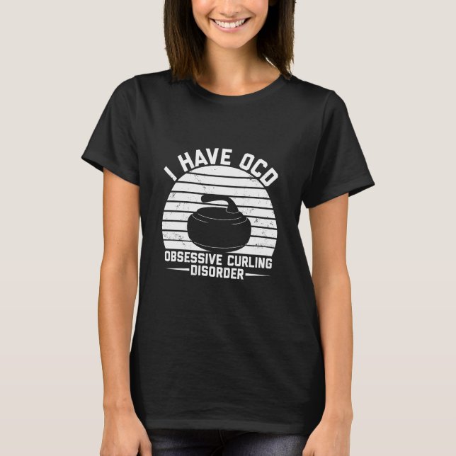 T-shirt Curling | Curling Team Curler Cadeaux (Devant)