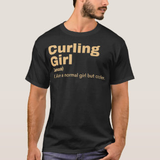 T-shirt Curling Girl Curling 5