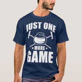 T-shirt Curling Juste un autre Curling de jeu