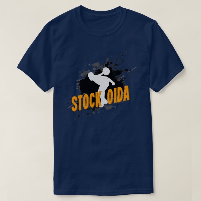 T-shirt Curling Sport Oida Cadeau (Design devant)