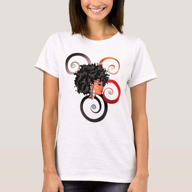 T-shirt CURLZ "LIZA" (Devant)