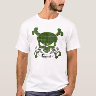 T-shirt Currie Tartan Crâne