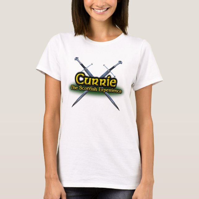 T-shirt Currie The Scottish Experience Clan (Devant)