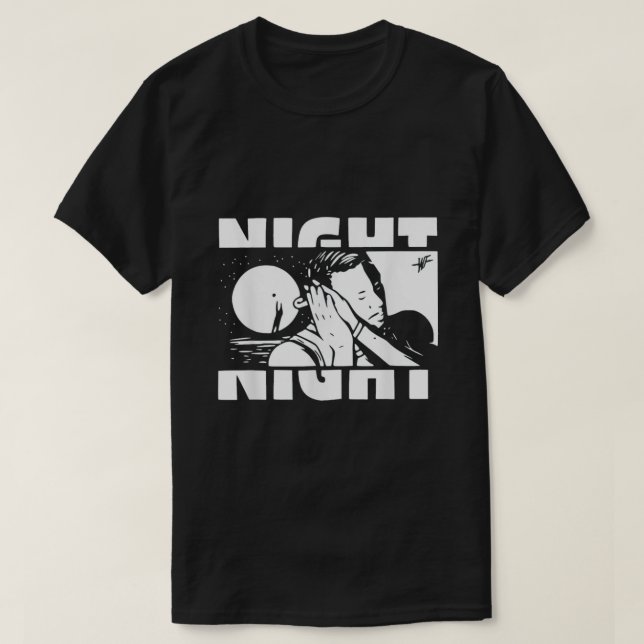 T-shirt Curry de nuit Sleepy (Design devant)