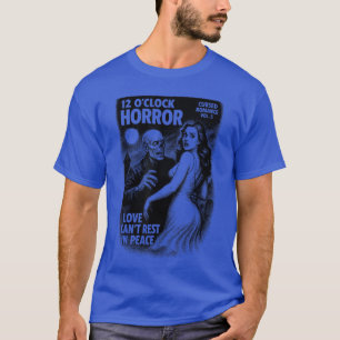 T-shirt Cursed Romance Vol 5 Amour Horreur Zombie Vintage 
