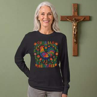 T-shirt Cursillo DeColores Coq d'Art Populaire Espagnol