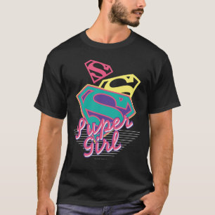 T-shirt Cursive de Supergirl