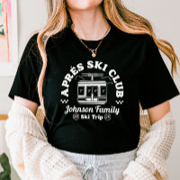 Custom Apres Famille de ski Amis Ski Trip Group