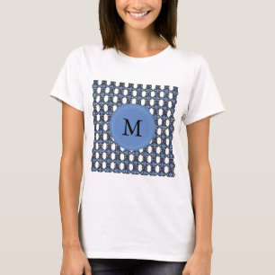 T-shirt Custom Blue Abstract