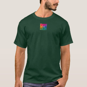 T-shirt Custom Deep Forest Green Ajouter le logo de l'entr