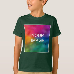 T-shirt Custom Deep Forest Modèle Ajouter une image Enfant