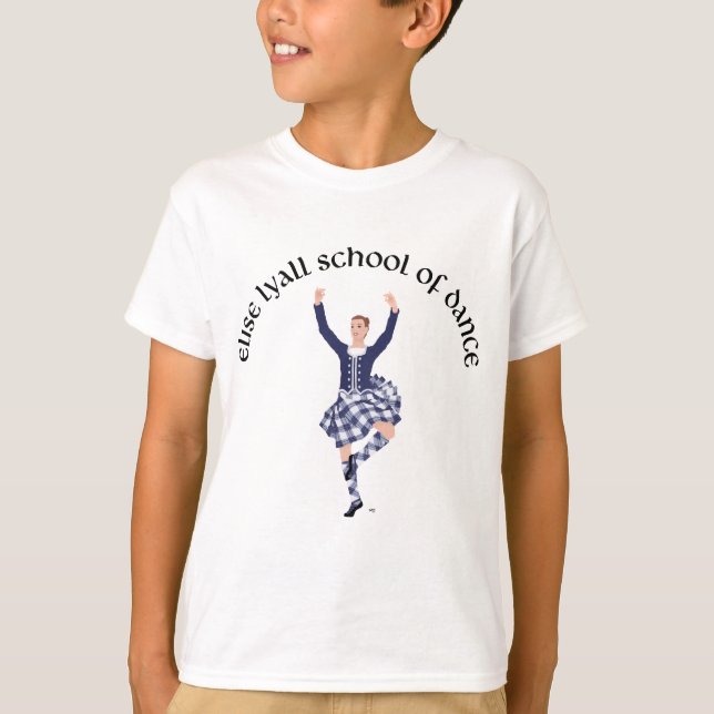 T-shirt CUSTOM Elise Lyall École de danse (Devant)