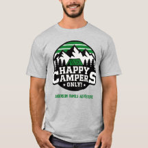 Custom Family Reunion Happy Campers Mountain