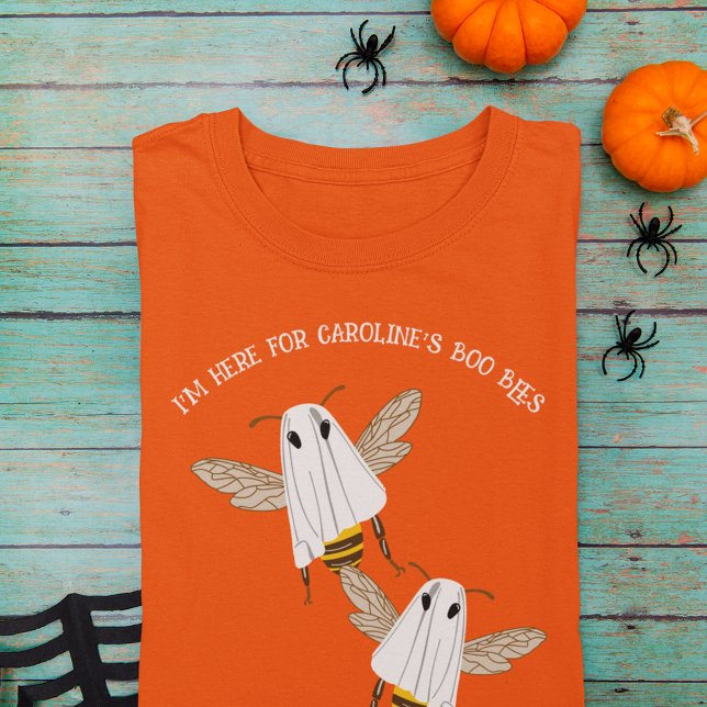 T-shirt Custom Message Boo Bees Halloween Graphic (Créateur téléchargé)