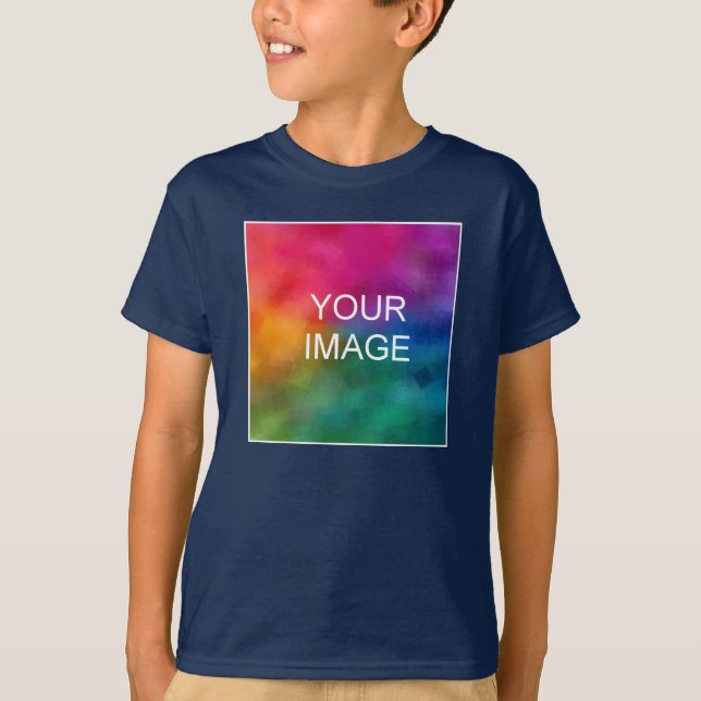 T-shirt Custom Modern Template Youth Kids Boys Online Shop (Devant)