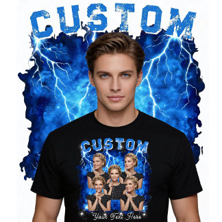 T-shirt Custom Photo 90's Bootleg Rap
