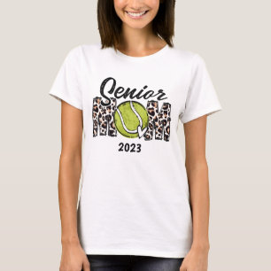 T-shirt Custom Senior Tennis Maman, Tennis Customisé