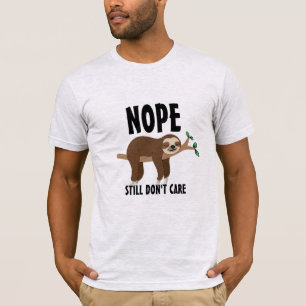 T-shirt Custom Sloth Mèmes drôle Sloth plaisanteries 