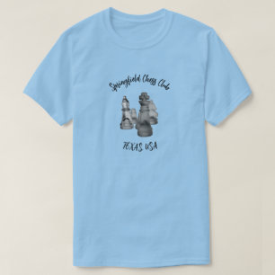 T-shirt customisé pour un club d'échecs
