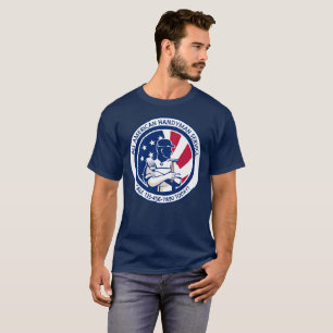 T-shirt Customiser Publicité de Handyman Patriotique Améri