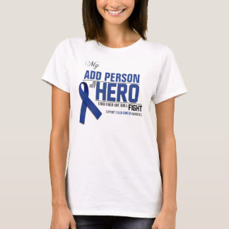 T-shirt Customisez MON HÉROS :  Cancer du colon