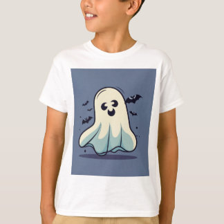 T-shirt Customizable Halloween Ghost, Cute Halloween Ghost