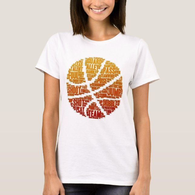 T-Shirt Customize Womens Basketball Team (Front)