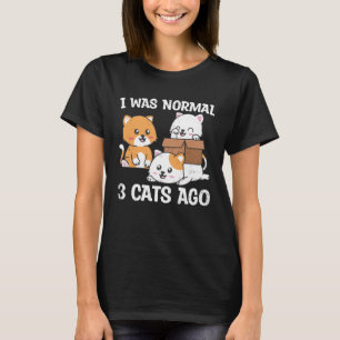 T-shirt Cute adorable Chats Animaux de compagnie Chat Prop