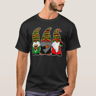 T-shirt Cute African Gnomes Black History Month Juneteenth