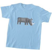 Cute Amoureux des animaux Rhinoceros
