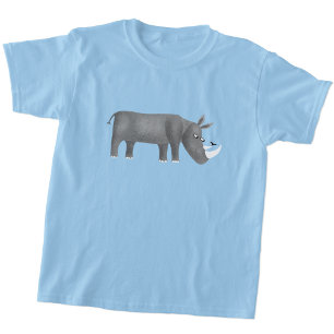 T-shirt Cute Amoureux des animaux Rhinoceros