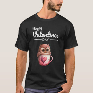 T-shirt Cute Animal Heart Panda Bonne Saint Valentin 70