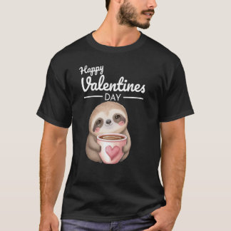 T-shirt Cute Animal Heart Panda Happy Valentine Day  39