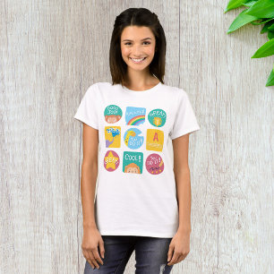 T-shirt Cute animal récompensé Motivational Étiquette de c