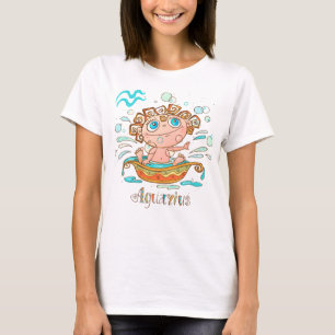 T-shirt Cute Aquarius Enfants bulles
