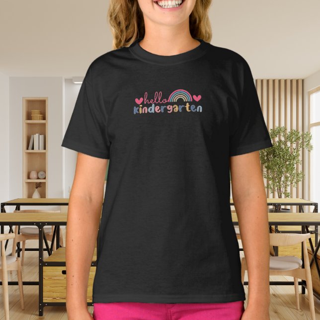 T-shirt Cute arc-en-ciel retour à l'école (Créateur téléchargé)