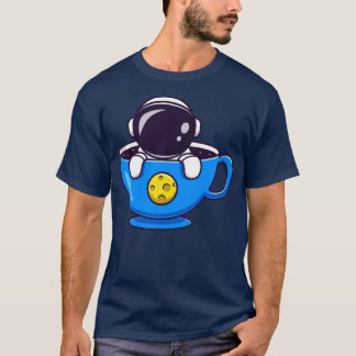 T-shirt Cute Astronaut En Dessin De Coupe