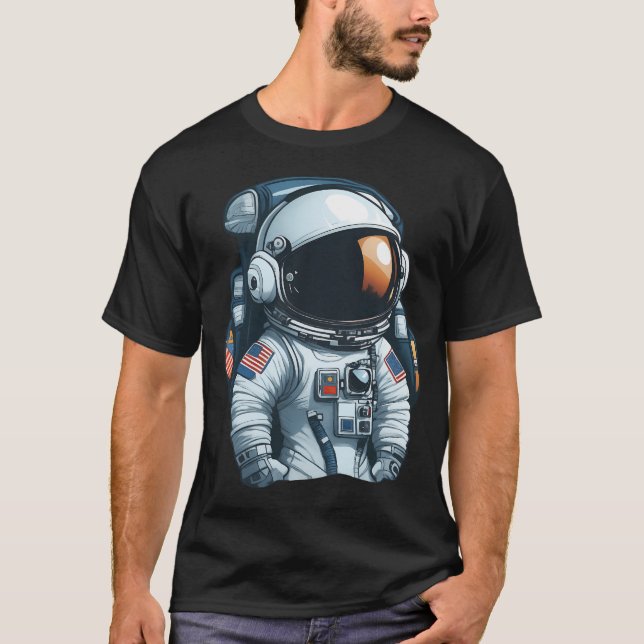 T-shirt Cute astronaute 3 (Devant)