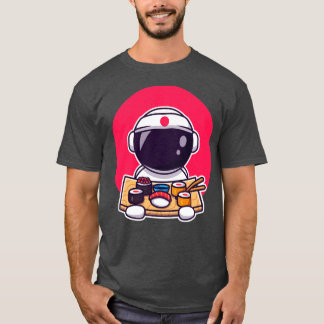 T-shirt Cute astronaute Mange Du Sushi