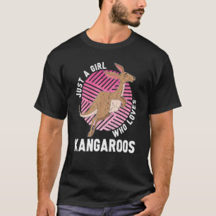 T-shirt Cute Australian Kangaroo Zoo Animal Aussie Kangar