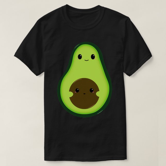T-shirt Cute Avocado 3 2 (Design devant)