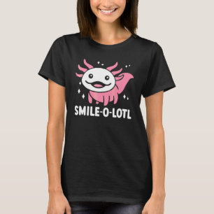 T-shirt Cute Axolotl Salamandre Mexicaine Smileolotl