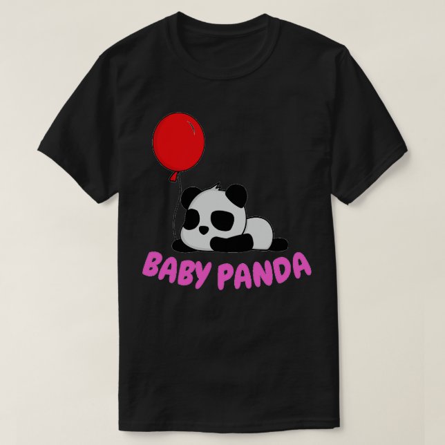 T-SHIRT CUTE BABY PANDA (Design devant)