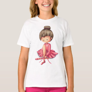 T-shirt Cute Ballerina Pink Tutu