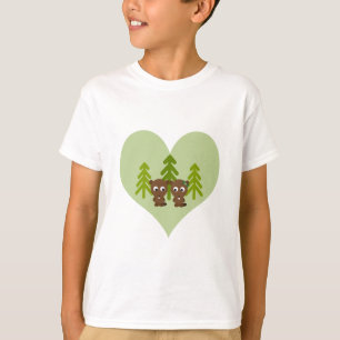 T-shirt Cute Beaver Love
