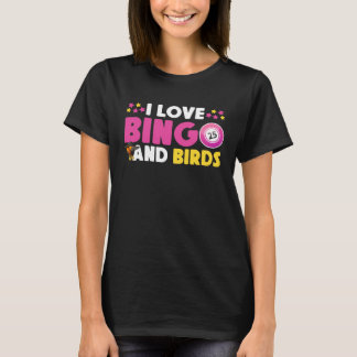 T-shirt Cute Bingo Design For Casino Game Bingo Lover