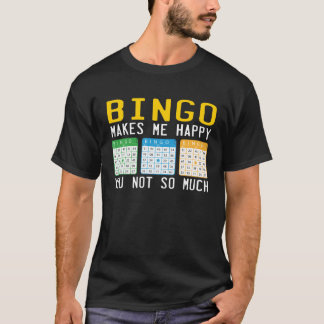 T-shirt Cute Bingo For Casino Game Bingo