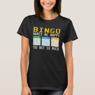 T-shirt Cute Bingo For Casino Game Bingo